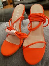 L.Day Ladies Shoes. Neon. Strappy. High Heel. Size 37
