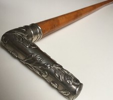 Antique Silver Topped Malacca