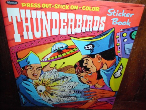 Vintage thunderbirds sticker - vintage,