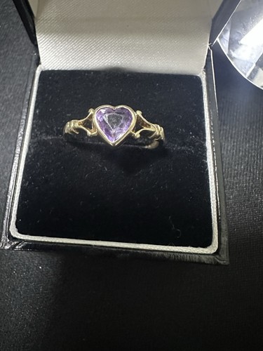 9ct yellow gold heart cut - 9ct,