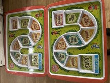 Fred Dinner Winner Kids Dinner Tray Christmas Dinner Plates x2 