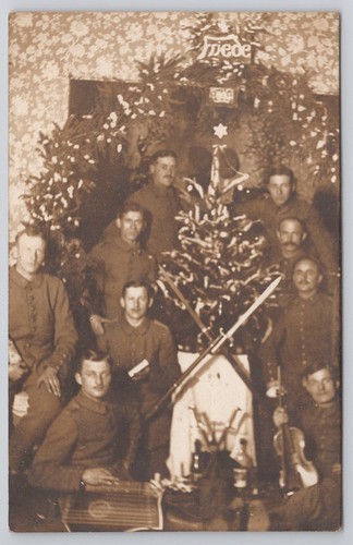 Wwi german soldiers - wwi, christmas