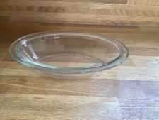 Vintage Pyrex JAJ Small Clear Oval Baking Dish