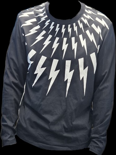 Mens black white sweatshirt - mens,