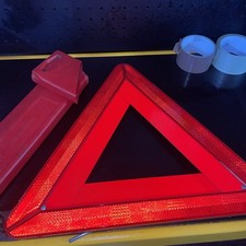 Fold Down Warning Triangle for Car Reflective Safety Triangle