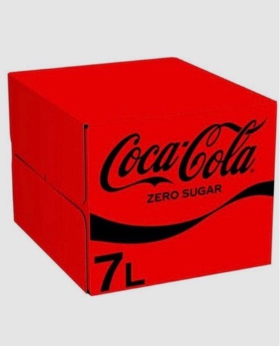 7ltr coke zero bag box - zero, in