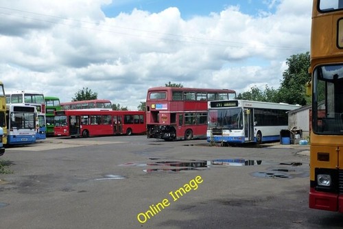 Photo 6x4 bus yard - photo,