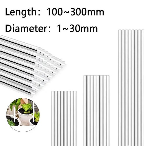 Clear acrylic rod round pmma - clear,