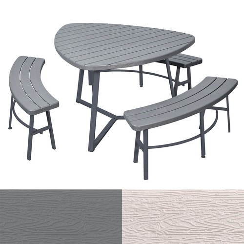 Garden picnic table - table, bench