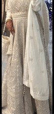 Lehanga White Indian Partywear