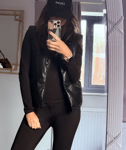 Zara padded puffa black - puffa,