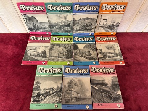 Trains illustrated magazine - trains,