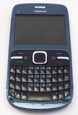 Nokia C3-00 - Blue Mobile