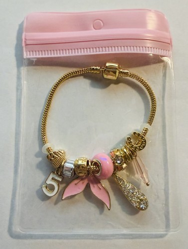 Gorgeous charm bracelet - w/, 11