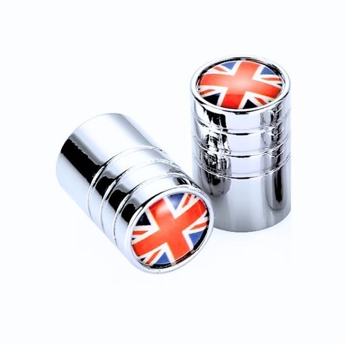 Valve dust caps - valve, silver