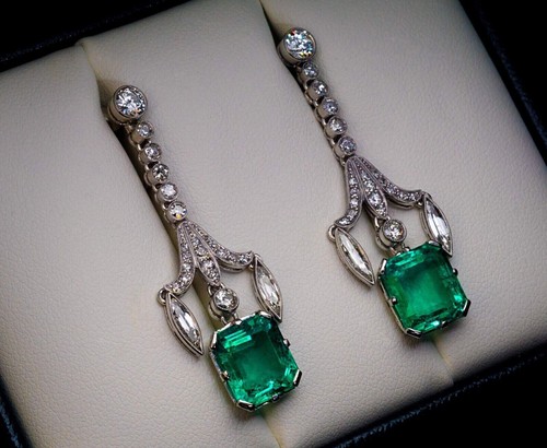 Art deco emerald - art,