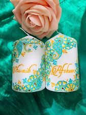 Personalised Gifts /henna Candles/Mehndi candles/ Wedding Gifts