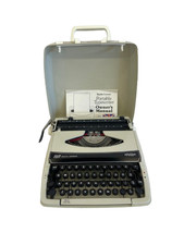 Vintage Smith Corona XL Manual Typewriter with Case and Manual Charity Listing