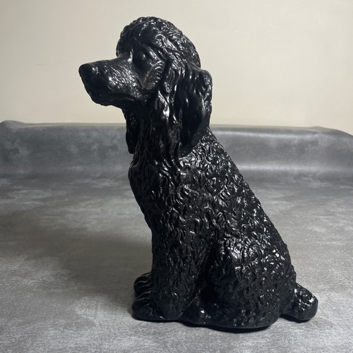 Miniature poodle statue 31cms - miniature,