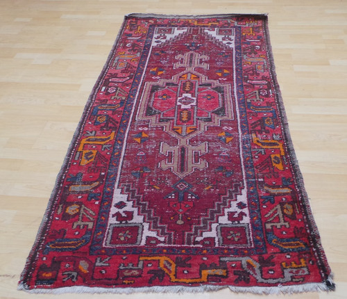 Antique hall runner carpet rug - antique,