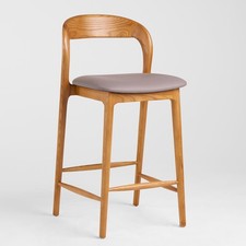 Copenhagen Bar Stool Grey PU