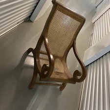 Antique Mahogany Bergere