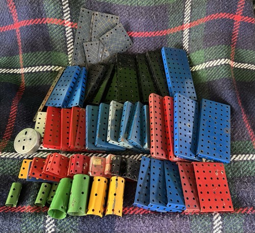 Meccano vintage job lot - vintage,
