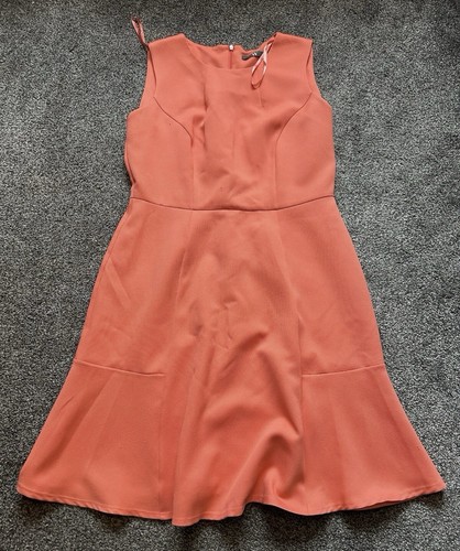 Bhs dress womens size coral - bhs,