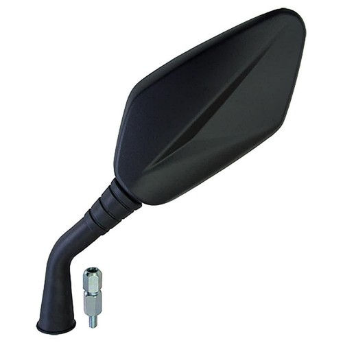 Left black handlebar mirror - left,