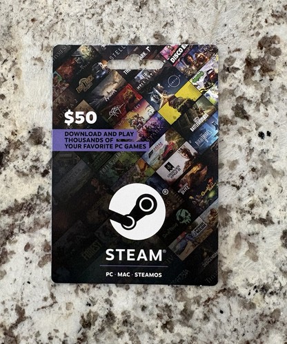 Steam gift card prepaid - pc,