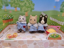 Sylvanian Families Baby Nursery Primrose Baby Bundle Mice Dog Sandcastle Bundle