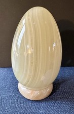 Large Banded Onyx Marble Egg