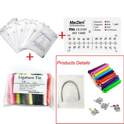 Dental orthodontic braces - dental, kit