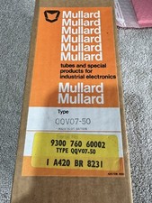 Mullard qqv07 nos - mullard,