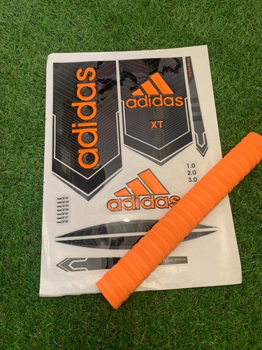 Cricket bat sticker embossed - bat,