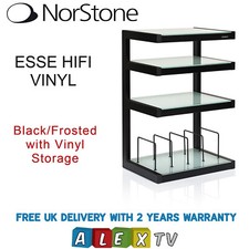 Norstone ESSE Black HiFi Rack