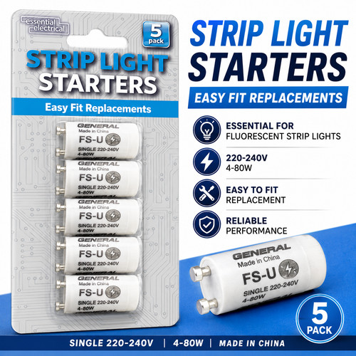 Pack strip light - strip, starters