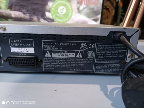 Wharfedale dvd mp3 player - dvd/cd/mp3,