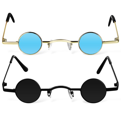 2pcs vintage circle lens - circle,