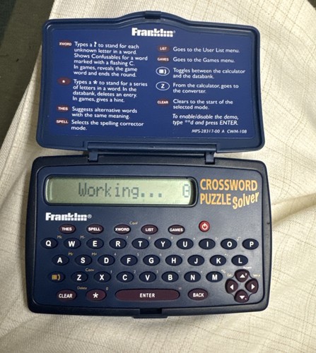 Franklin pocket speller cwm - franklin,