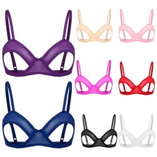 UK Women See Through Bra Open
