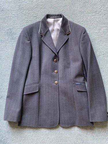 John whitaker grey pinstripe - john,