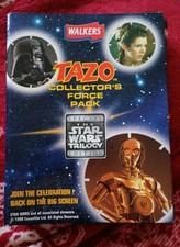 Walkers Tazo Collectors Force Pack Star Wars Trilogy Edition 1996 Complete