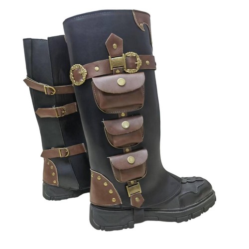 Pirate boots covers faux - pirate,