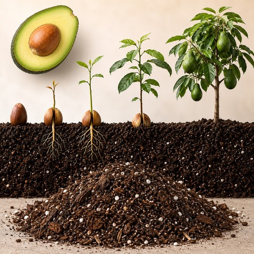 Avocado soil mix premium - avocado, |