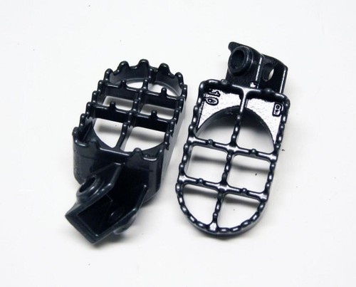 Foot pegs steel - steel, grey