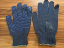Arco Essentials Navy Lightweight PVC-Dotted Work Gloves Size XL/10