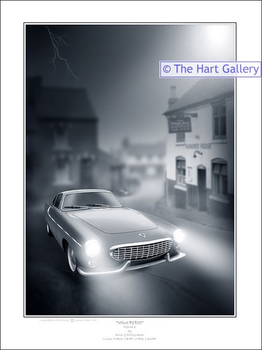 Volvo p1800 classic car - volvo,