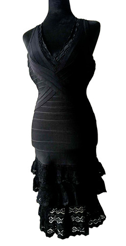 Herve leger black bandage and - herve,