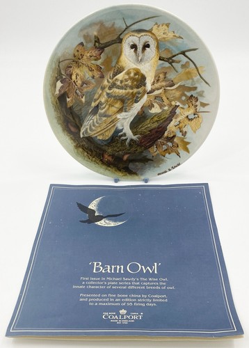 The barn owl coalport made - barn,